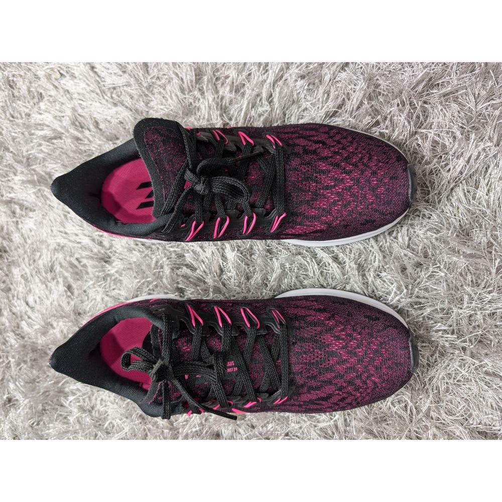 Nike Air Zoom Pegasus 36 Womens Running Shoes Black Pink AQ2210-009 Size 8